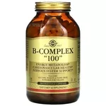 Солгар,  витамины,  B-Complex 100,  растительные,  250 шт