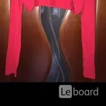 Кофта рукава новая etincelle франция 44 46 м красные вязаные вискоза мягкие теплые болеро женские ве