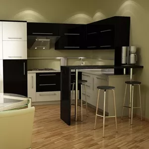 Мебель  для кухни и комнат от производителя на заказ. МДФ,  массив,  пла