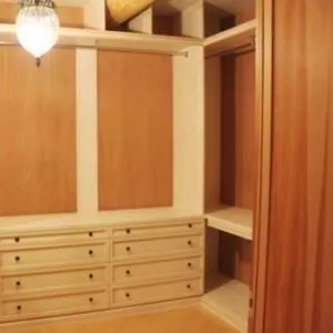 Шкафы на заказ, встроенные шкафы и гардеробные комнаты из массива и мдф