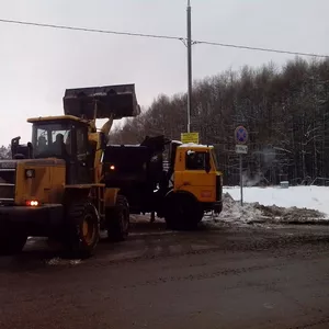 Вывоз снега по всей Москве и области