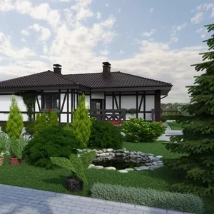 Дизайн загородного дома