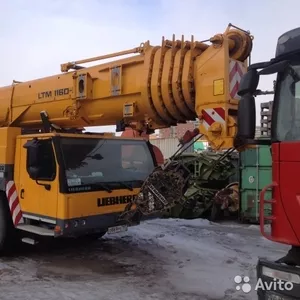 Кран-автомобильный liebherr LTM 1160-5.1 (либхер)