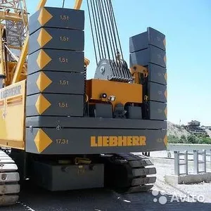 Запчасти на гусеничный кран Liebherr