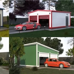 Cтроим быстровозводимые гаражи