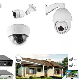 Системы видеонаблюдения,  домофоны,  видеодомофоны,  охранные сигнализаци