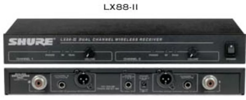 микрофон SHURE LX88-II радиосистема 2 (беспроводных) микрофона SHURE S 2