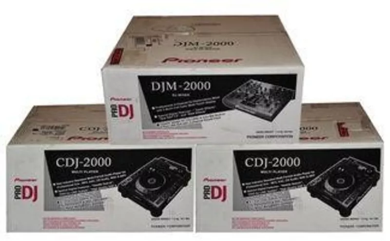 Pioneer DJM-2000 и 2 х CDJ-2000 Bundle