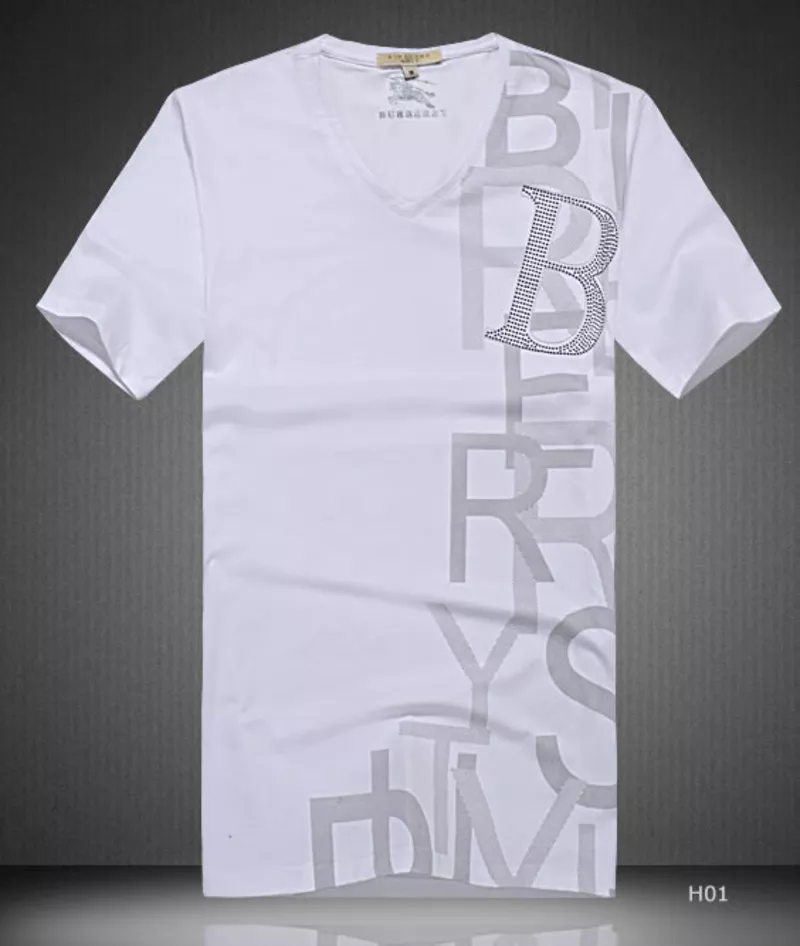 Мужчины Burberry Летние футболки21.8USD 3