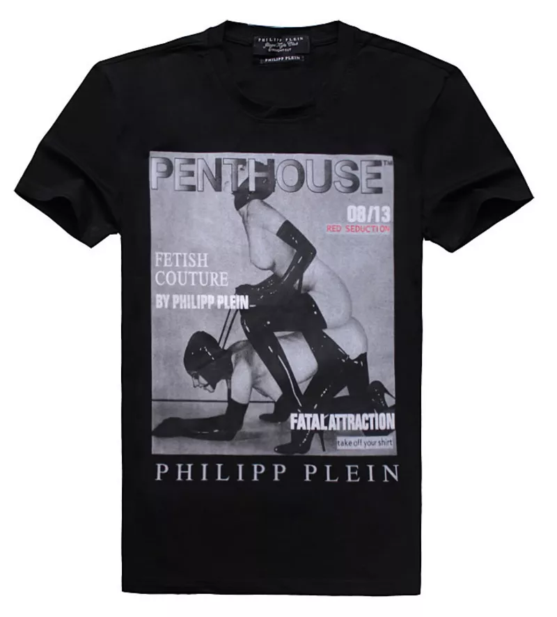 Philipp Plein Мужчины летом футболку 2