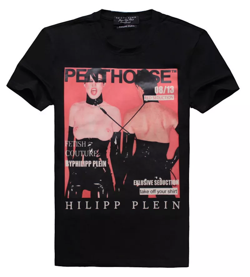 Philipp Plein Мужчины летом футболку 4