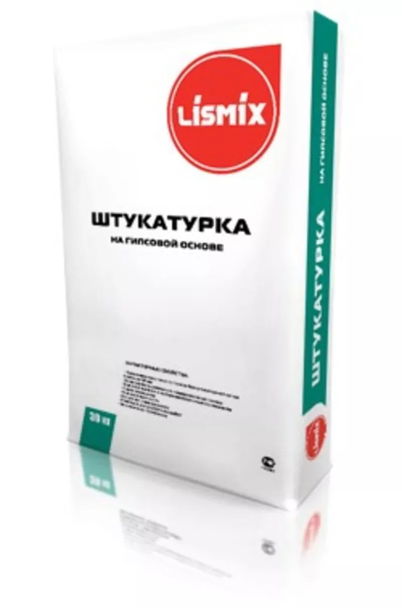 Штукатурка на цементной основе LISMIX