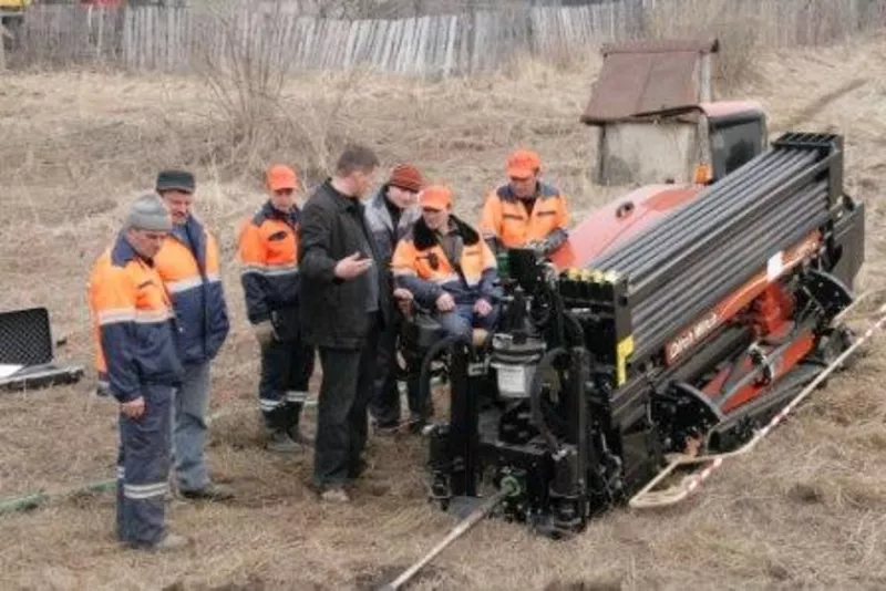 Горизонтальное направленное бурение (ГНБ).Проколы под дорогой.