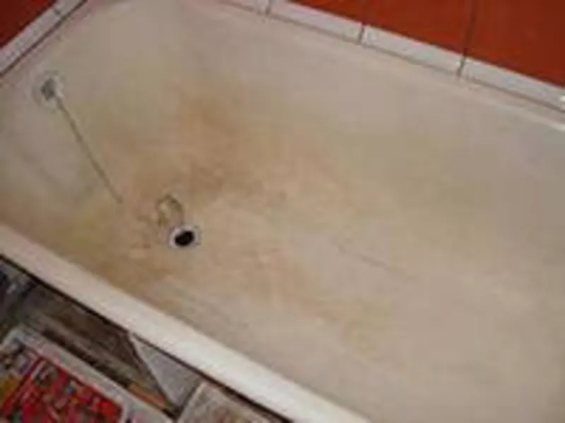 Реставрация эмали ванн, раковин в Железнодорожном. 2