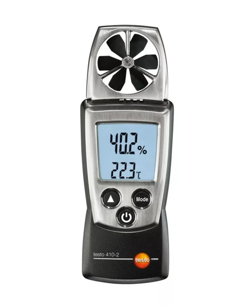 Аренда: анемометр с сенсором влажности и температуры testo 410-2