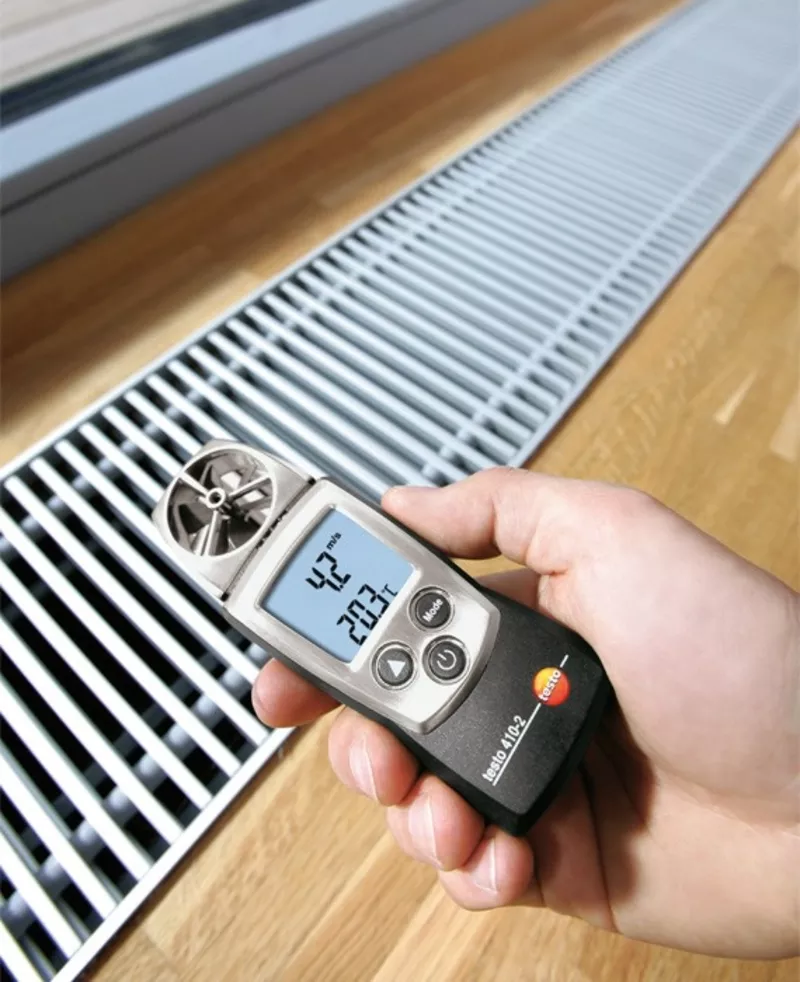 Аренда: анемометр с сенсором влажности и температуры testo 410-2 3