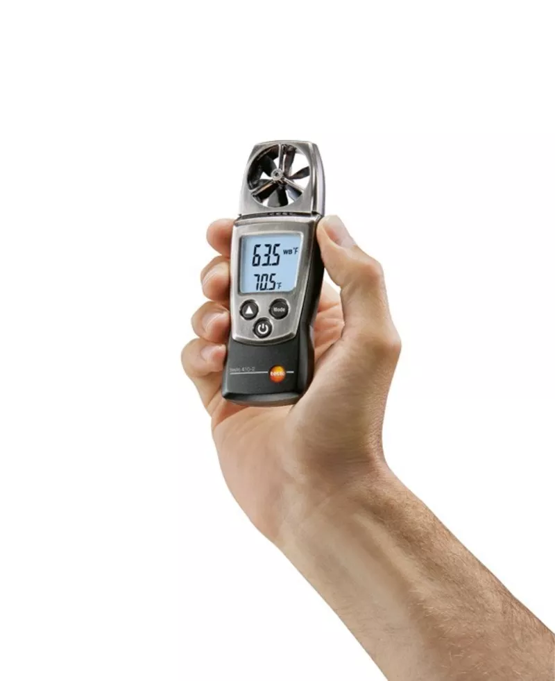 Аренда: анемометр с сенсором влажности и температуры testo 410-2 4