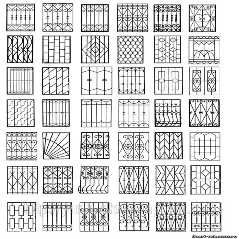 Металлические решетки на окна