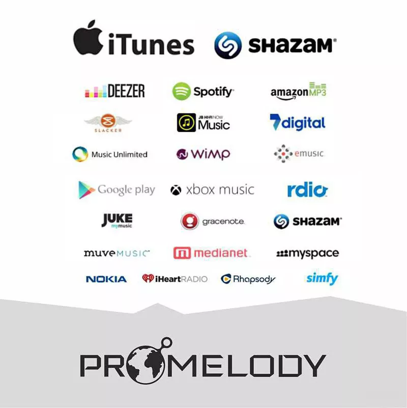 PROMELODY - самый лёгкий способ продавать свою музыку во всём мире!