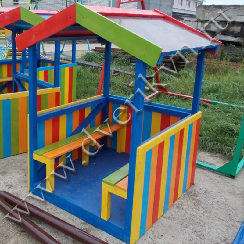 Игровые уличные домики для детей Москва и область 7