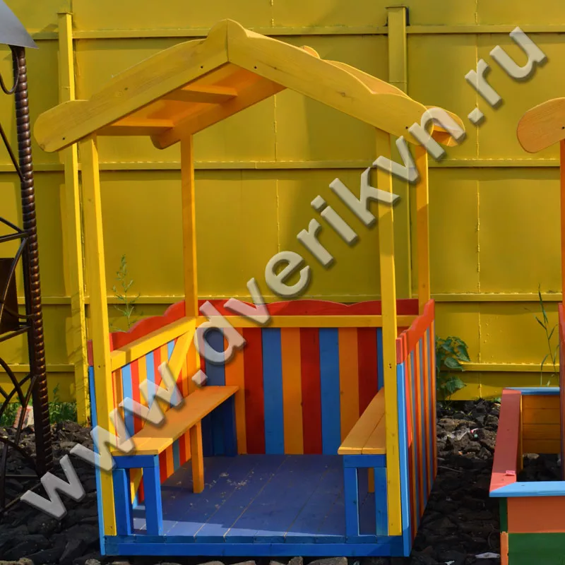 Игровые уличные домики для детей Москва и область 8