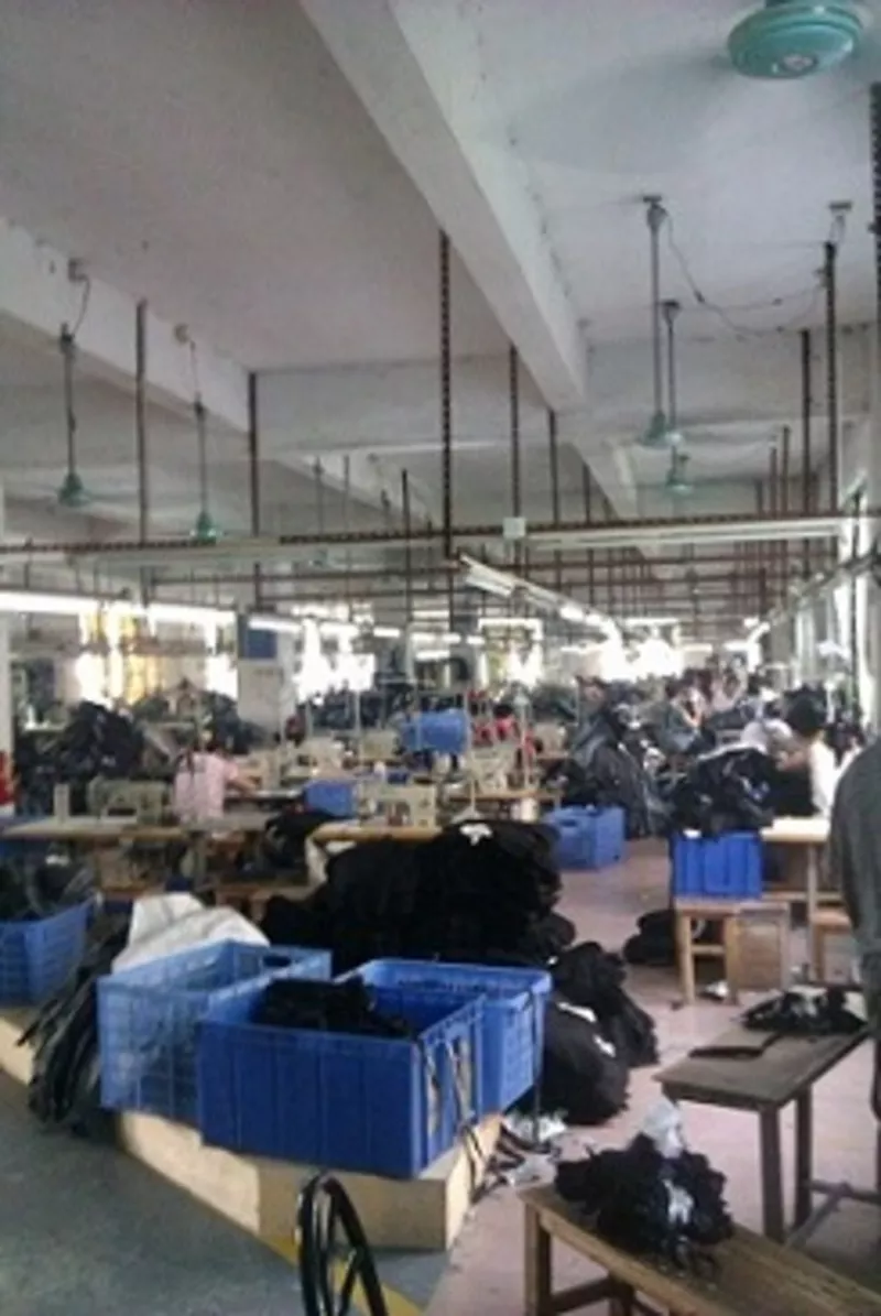 Разместим ваши заказы на  пошив изделий на фабриках Китая