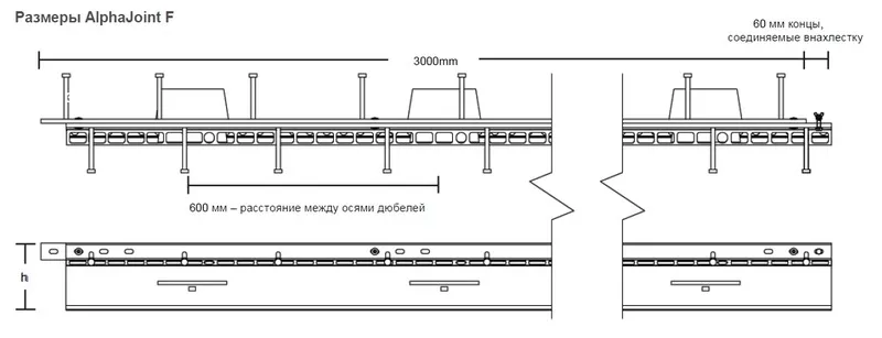 Несъемная опалубка Permaban AlphaJoint classic 4010 TD6 4