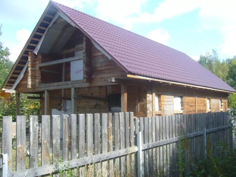 Дом с пропиской 130 м. в лесу,  Роговское п. Калужское,  Варшавское ш. 2