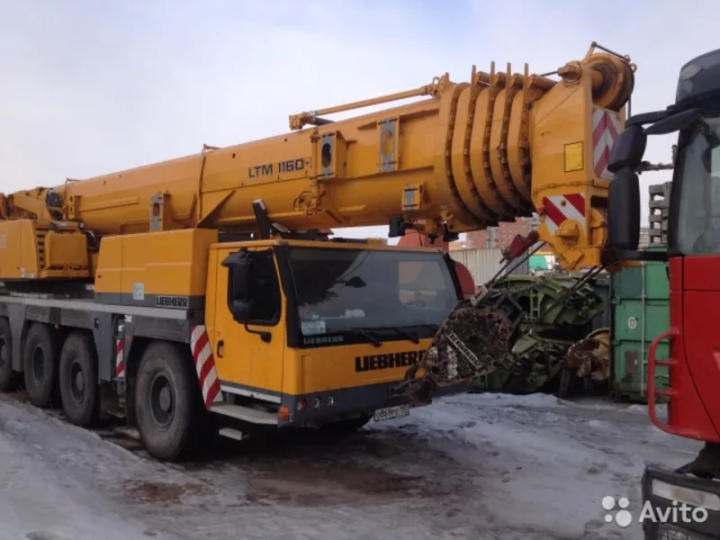 Кран-автомобильный liebherr LTM 1160-5.1 (либхер)