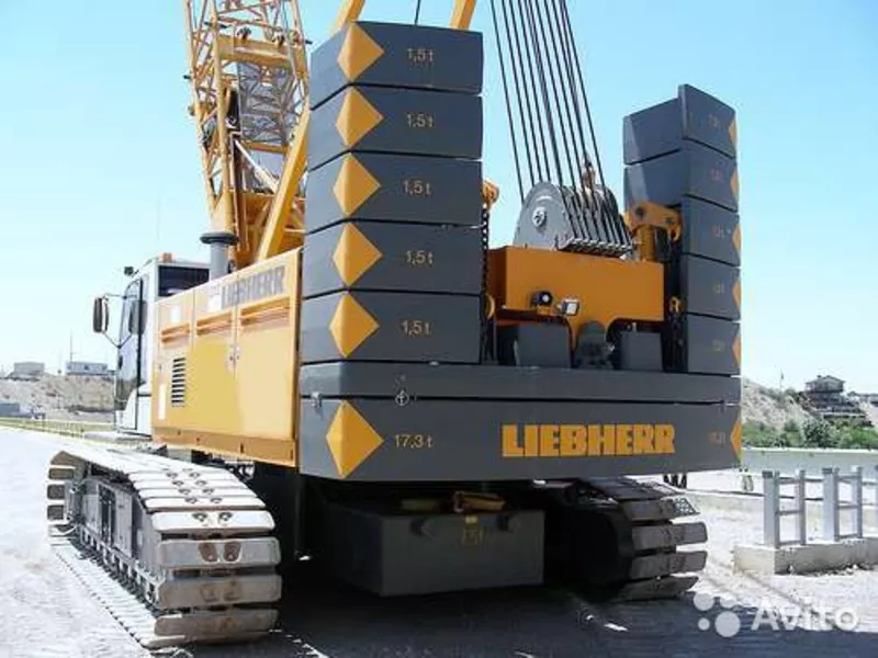 Запчасти на гусеничный кран Liebherr