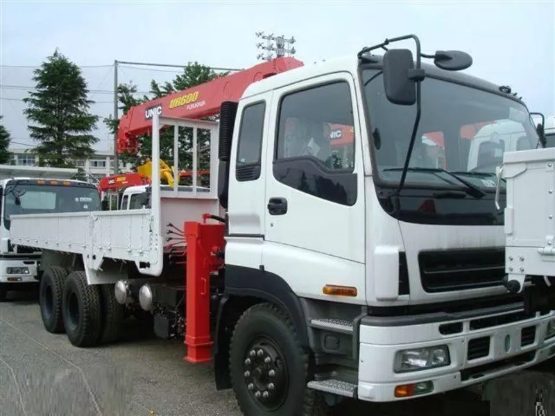 Манипулятор unic UR600 шасси isuzu CYZ51