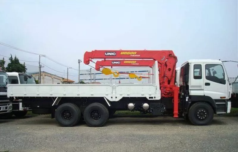 Манипулятор unic UR600 шасси isuzu CYZ51 3