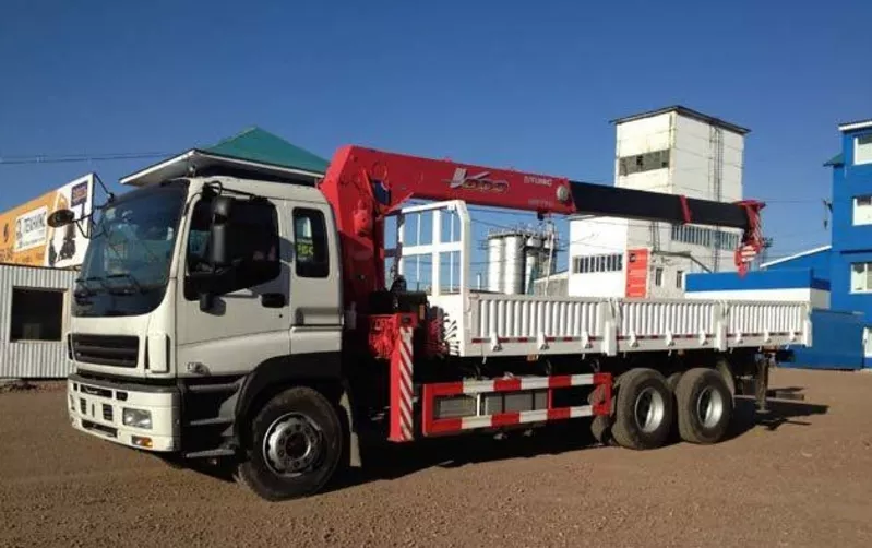 Манипулятор unic UR-V805 шасси isuzu CYZ52T 2012 г