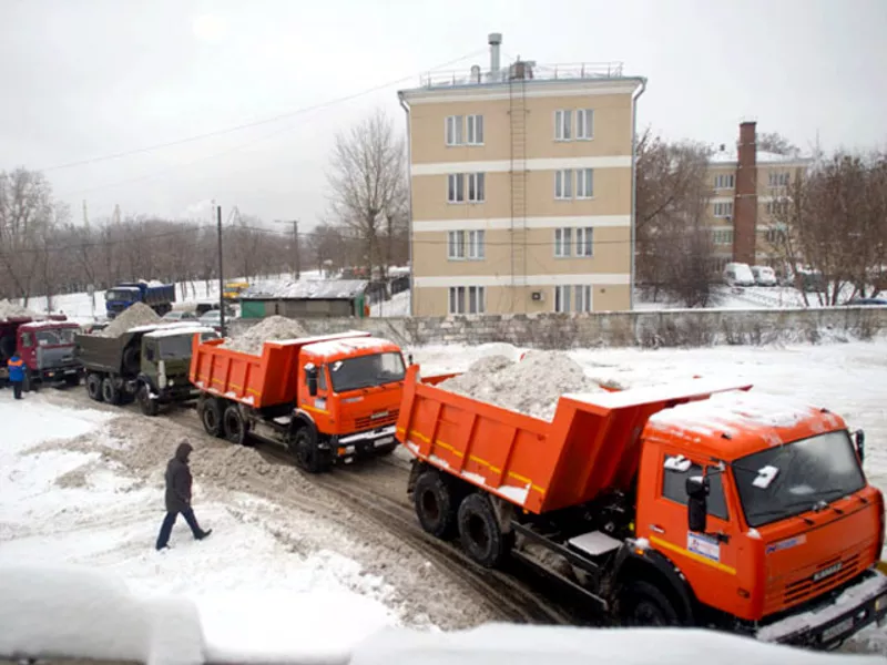 Уборка и вывоз снега 3