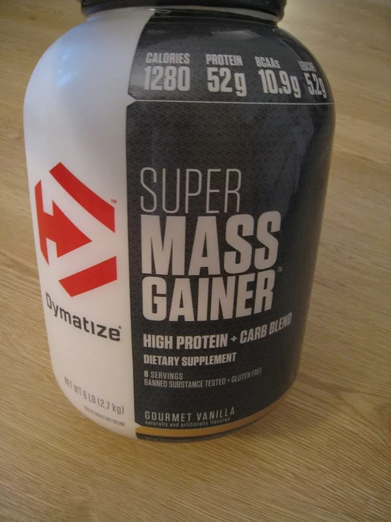 Dymatize Nutrition,  Super Mass Gainer,  со вкусом ванили (2, 7 кг)