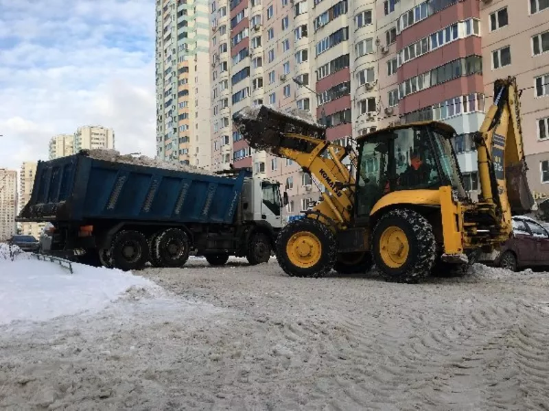 Уборка и вывоз снега в Москве и Московской области