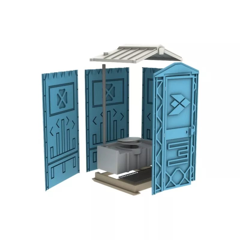 Новая туалетная кабина Ecostyle - экономьте деньги! 2