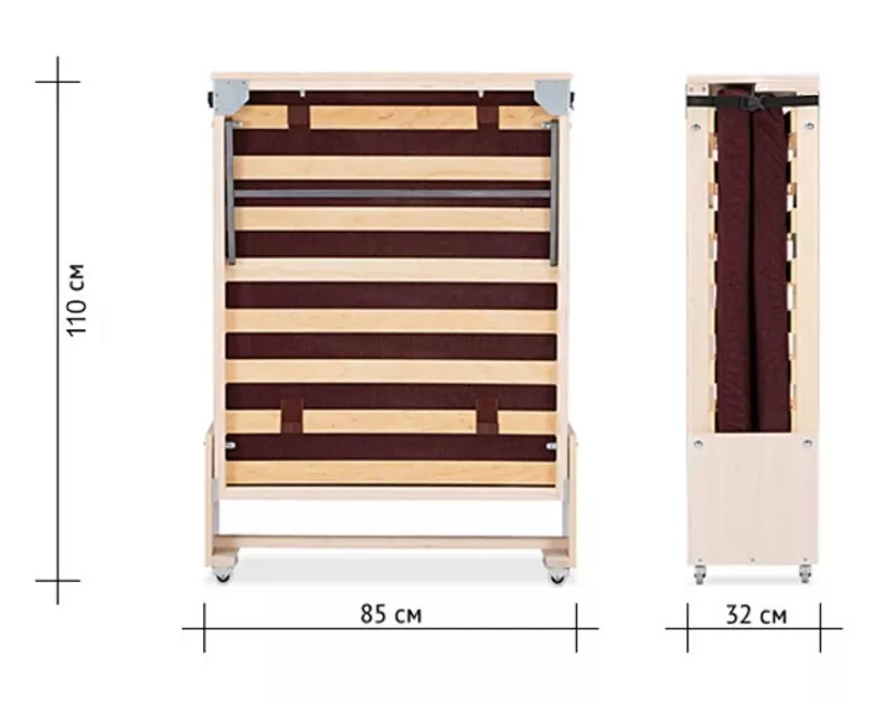 Раскладная кровать для загородного дома – 7350 р.