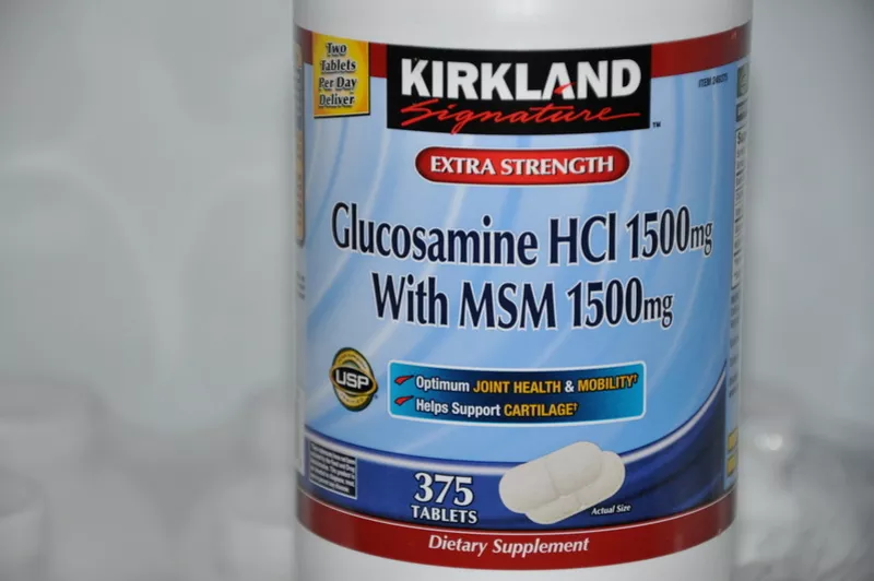 Очень качественный Глюкозамин Киркланд США 3