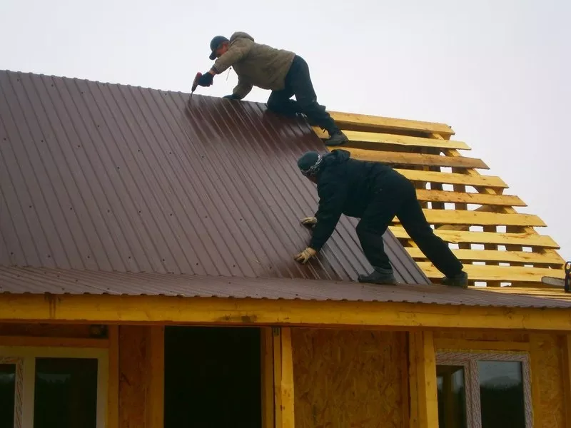 делаем крыши ,  быстро и качественно 
