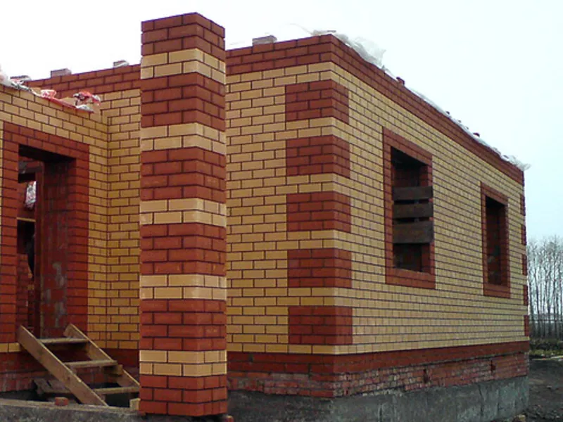 Строительство дома из кирпича 3