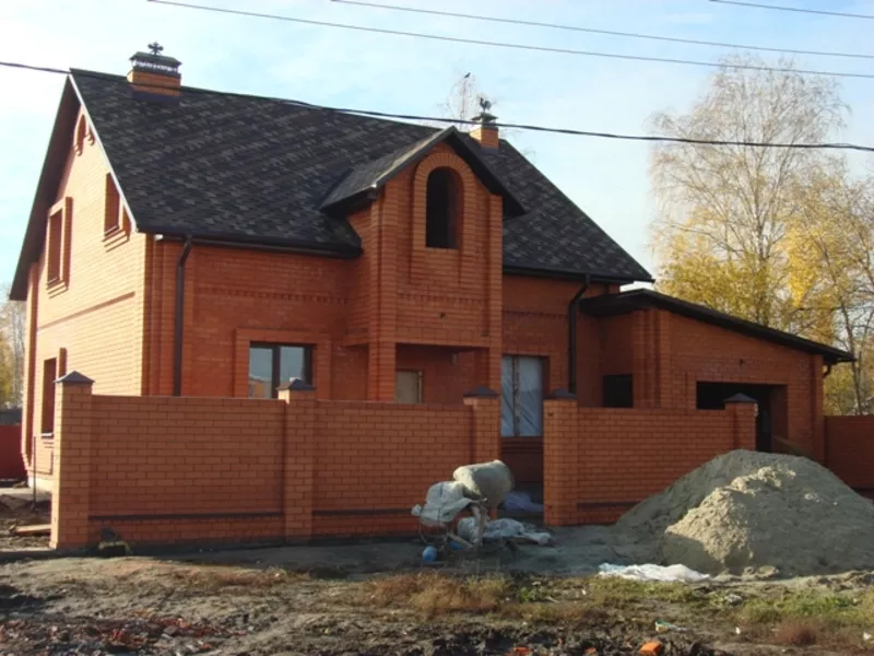 Строительство дома из кирпича 5