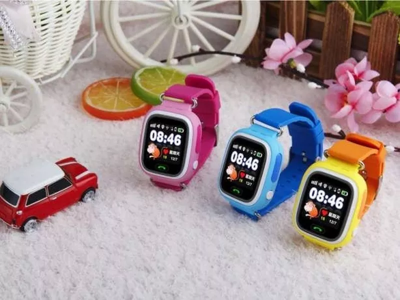 Детские часы с GPS - Smart Baby Watch Q100 2