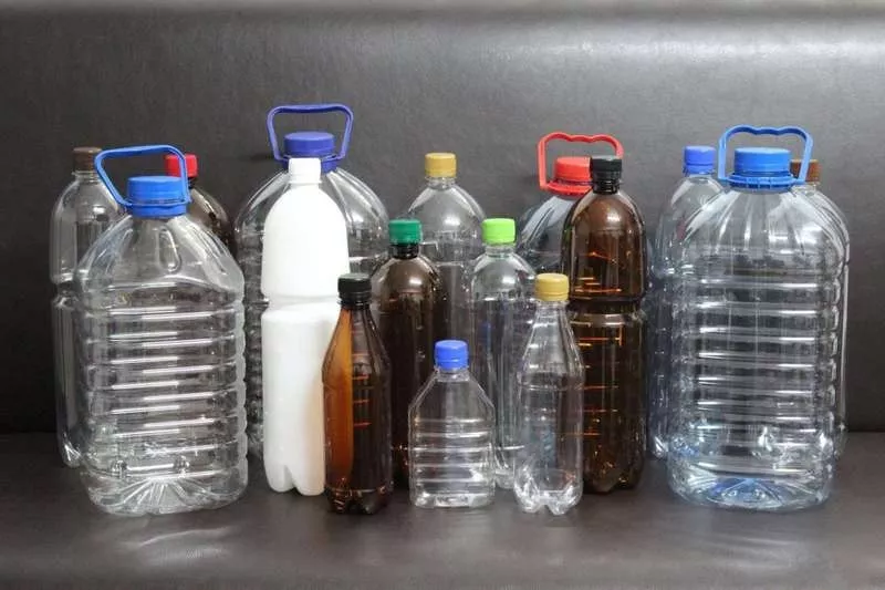 Пластиковые бутылки ПЭТ различных форм и размеров от производителя 5