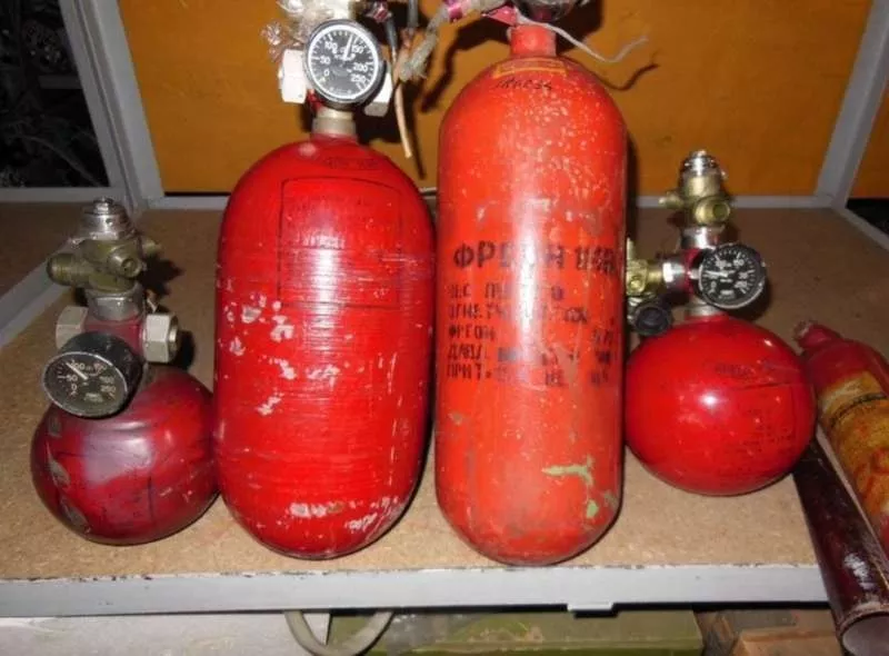 Переосвидетельствование баллонов-модулей газового пожаротушения 3