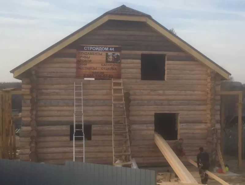 Строительство деревянных домов бань фундаменты 4