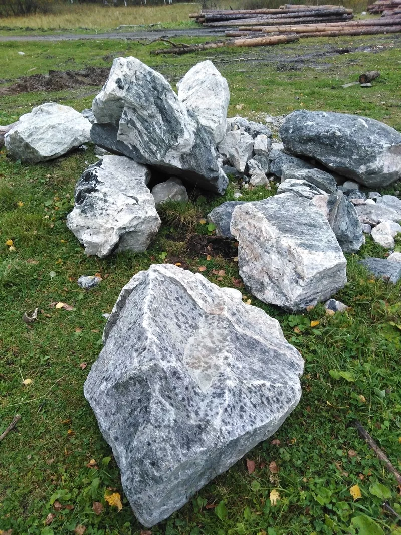 Ландшафтный камень валуны,  глыбы 5