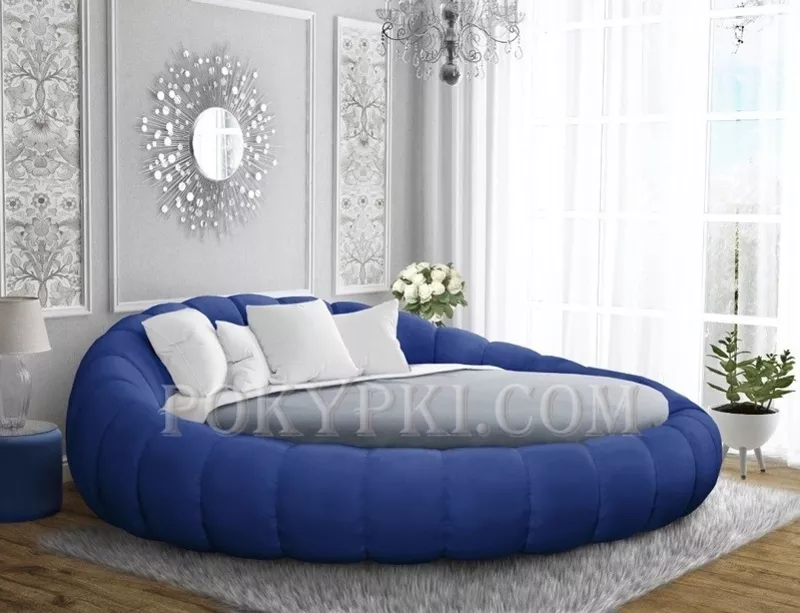 Купить круглую кровать 2