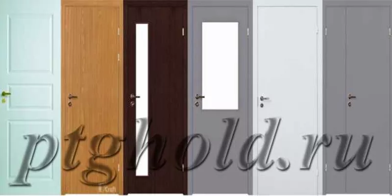 Белые межкомнатные двери,  дверные полотна 3