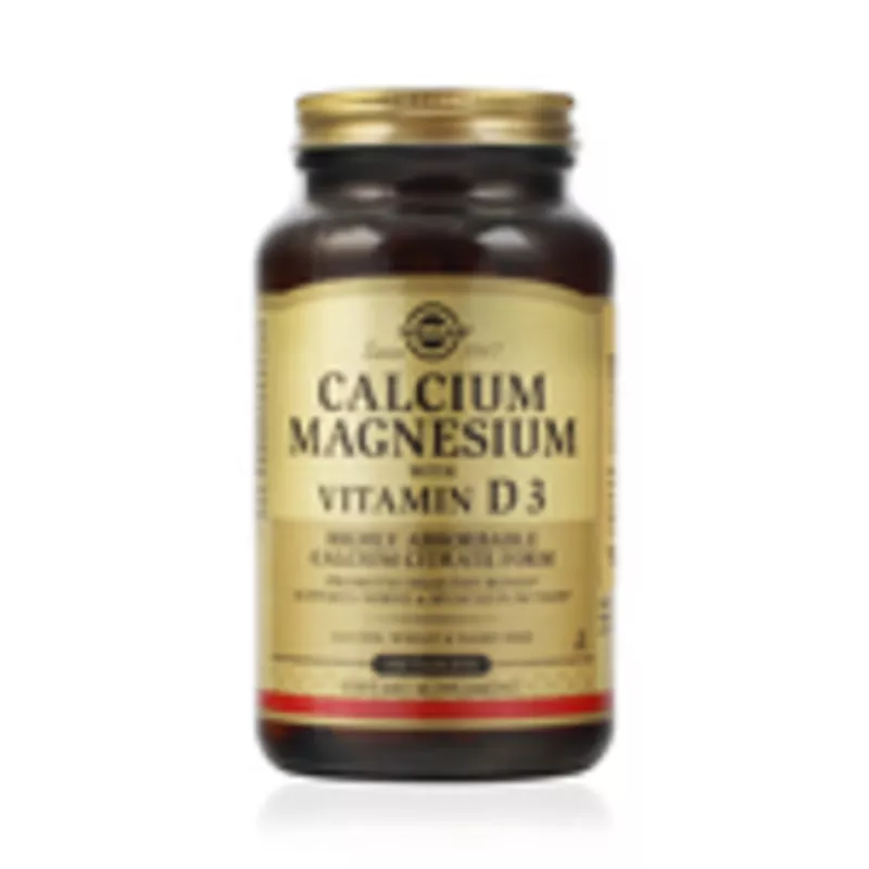 Солгар,  Кальций и магний с витамином D3,  300 таблеток